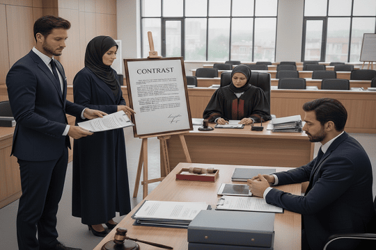 دادخواست مطالبه خسارت قراردادی