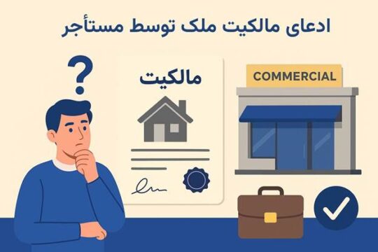 مستاجر بعد از چند سال میتواند ادعای مالکیت کند