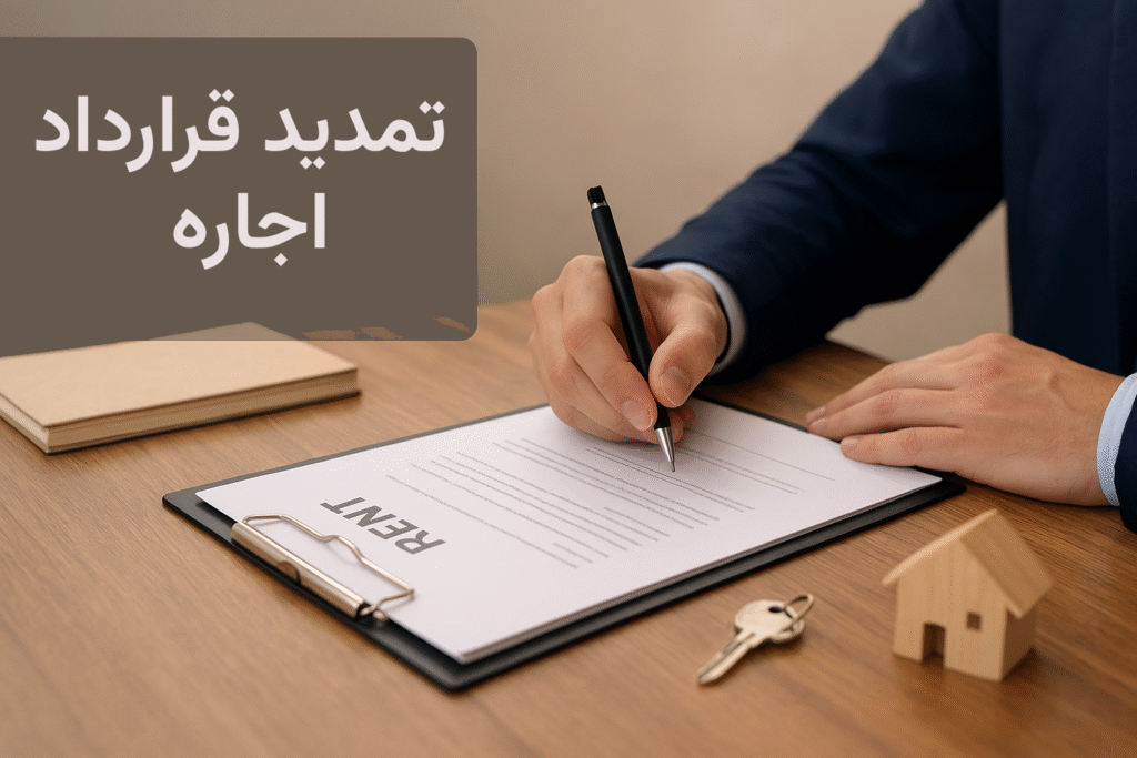 تمدید قرارداد اجاره