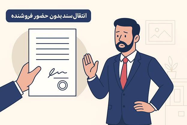 انتقال سند بدون حضور فروشنده