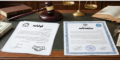 تفاوت مبایعه نامه و قولنامه